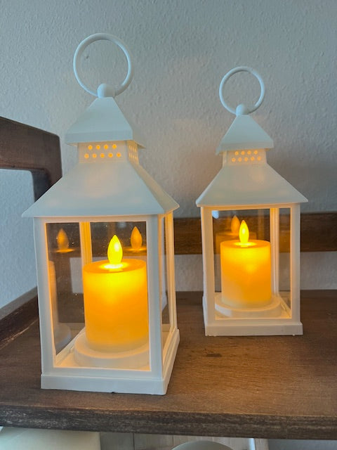 Flameless Flickering Candle Lanterns